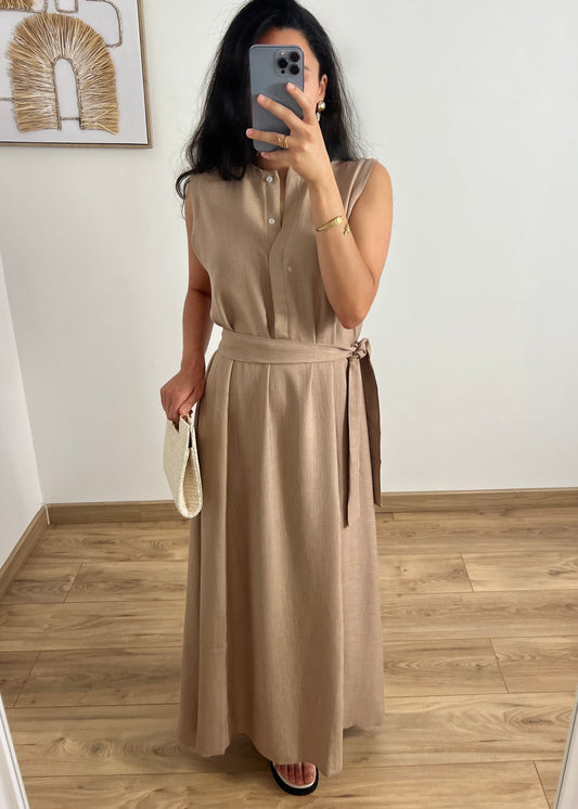 Robe camel SALMA