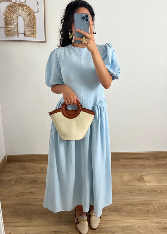 Robe bleue ANYA