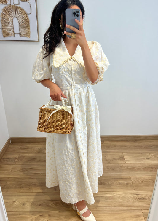 Robe blanche IMANI