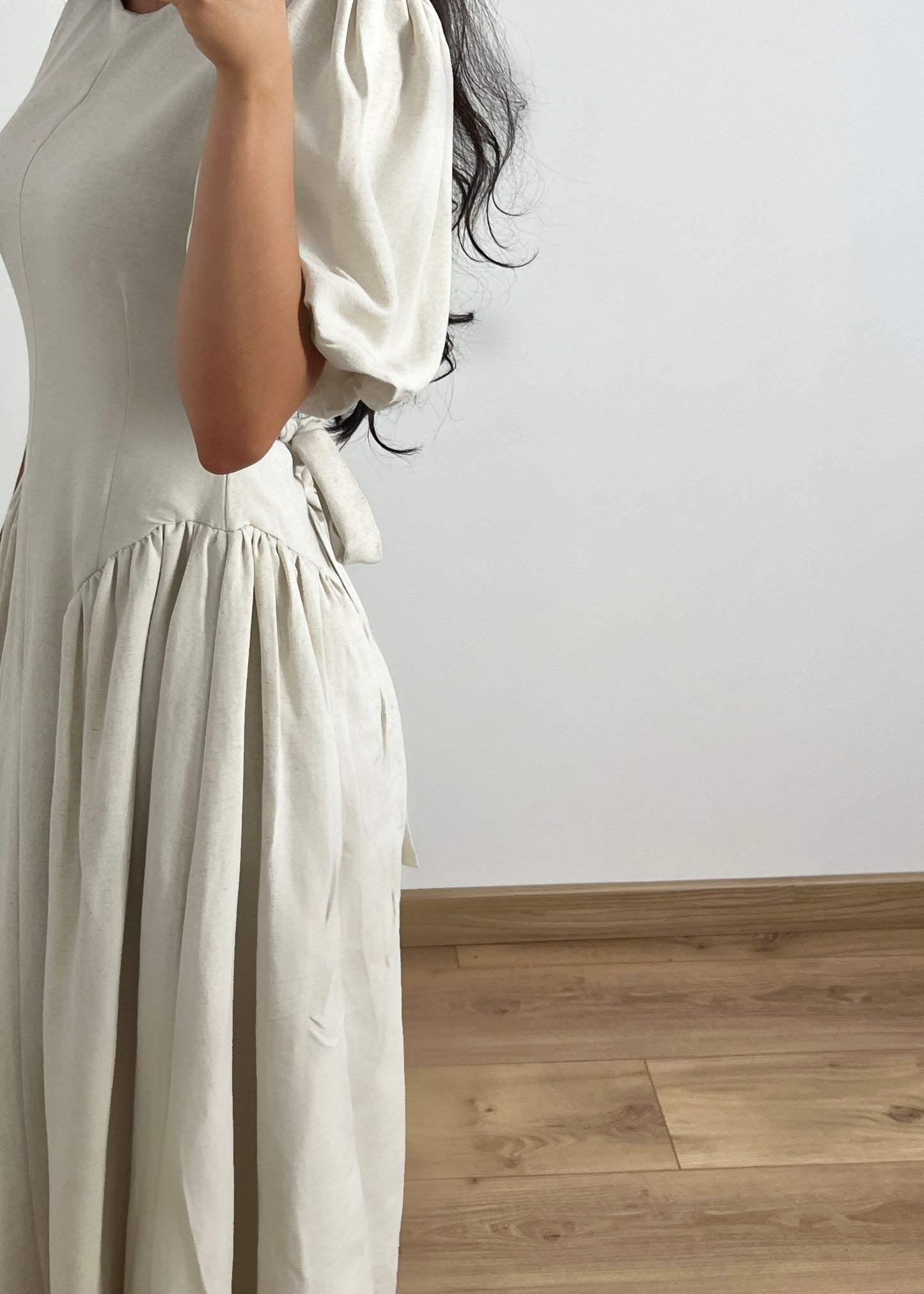 Robe écru ANYA