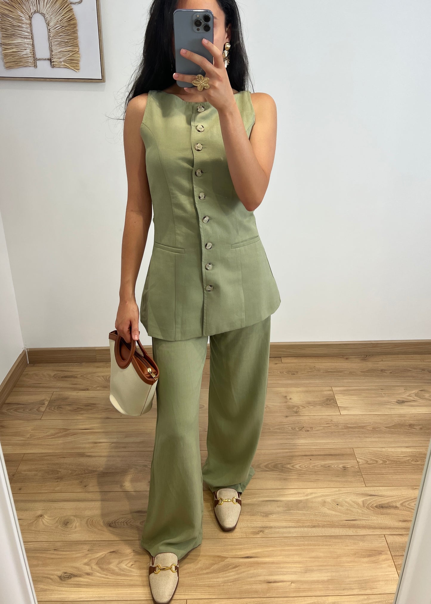 Ensemble kaki ELINE