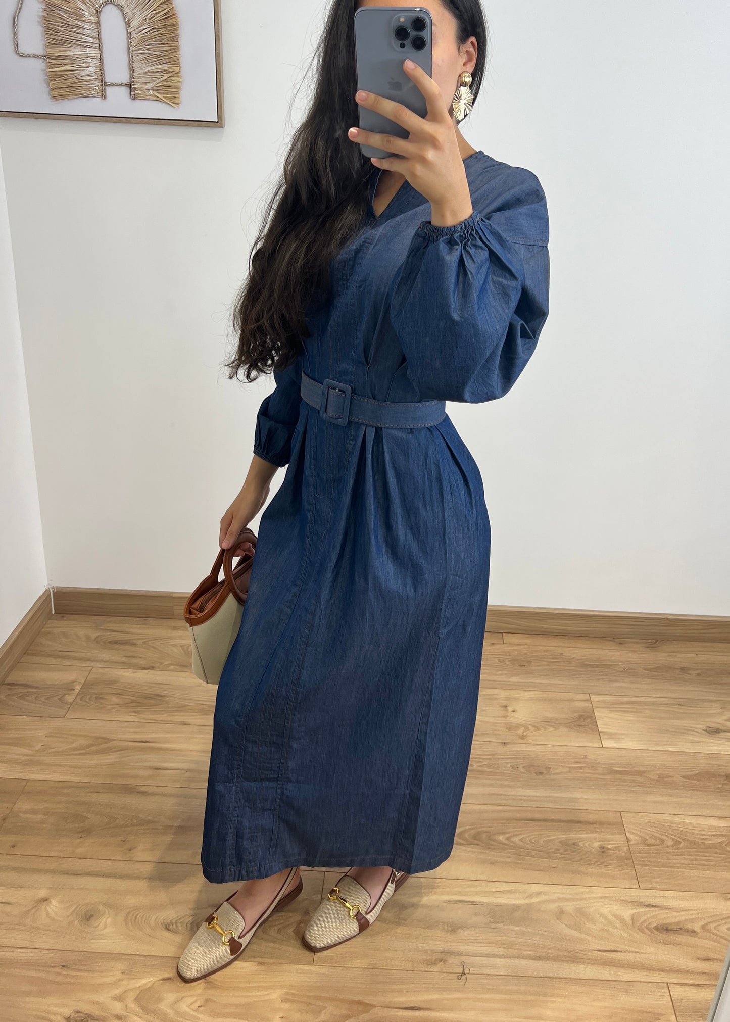 Robe bleue ISEA