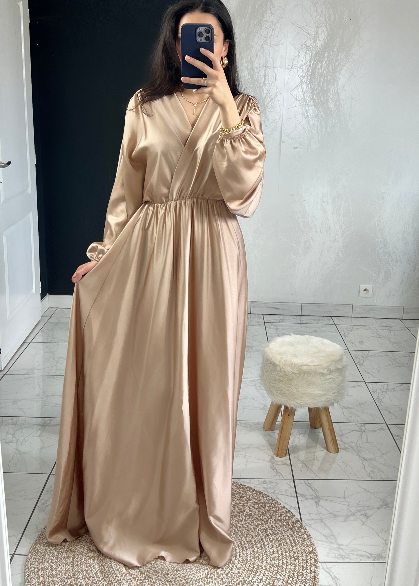 Robe SAFIA doré