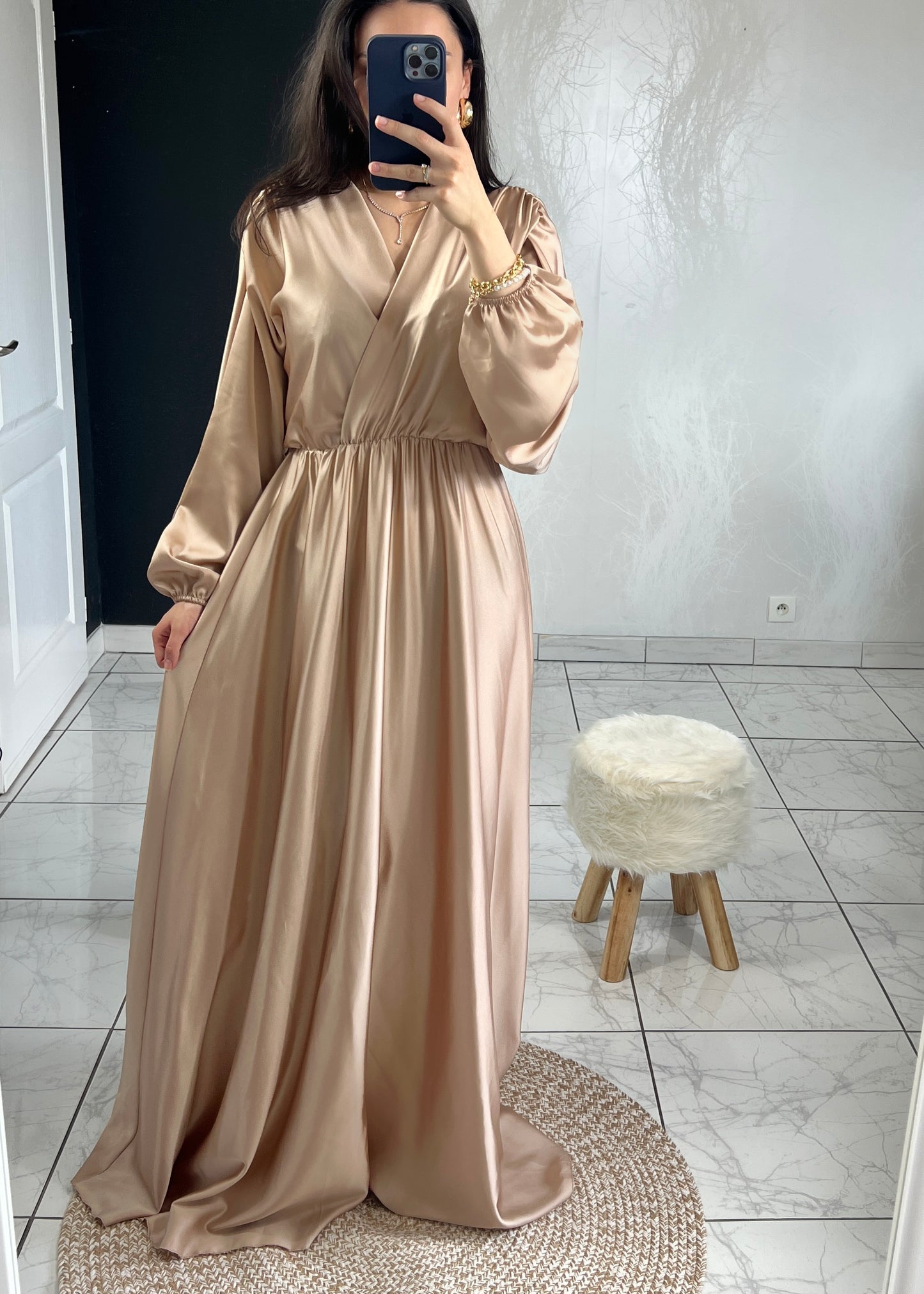 Robe SAFIA doré