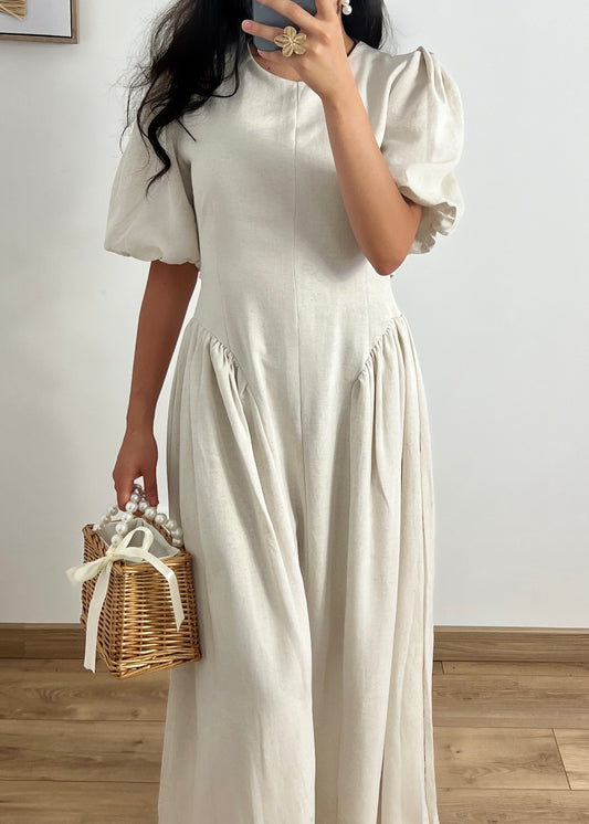 Robe écru ANYA