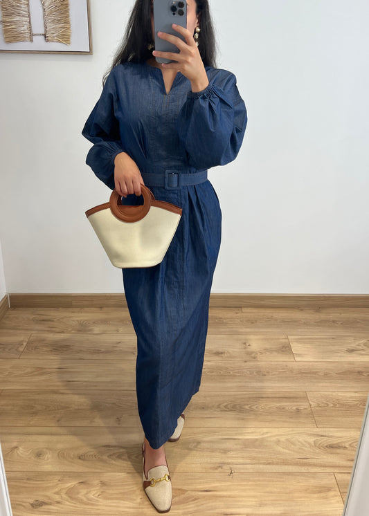 Robe bleue ISEA