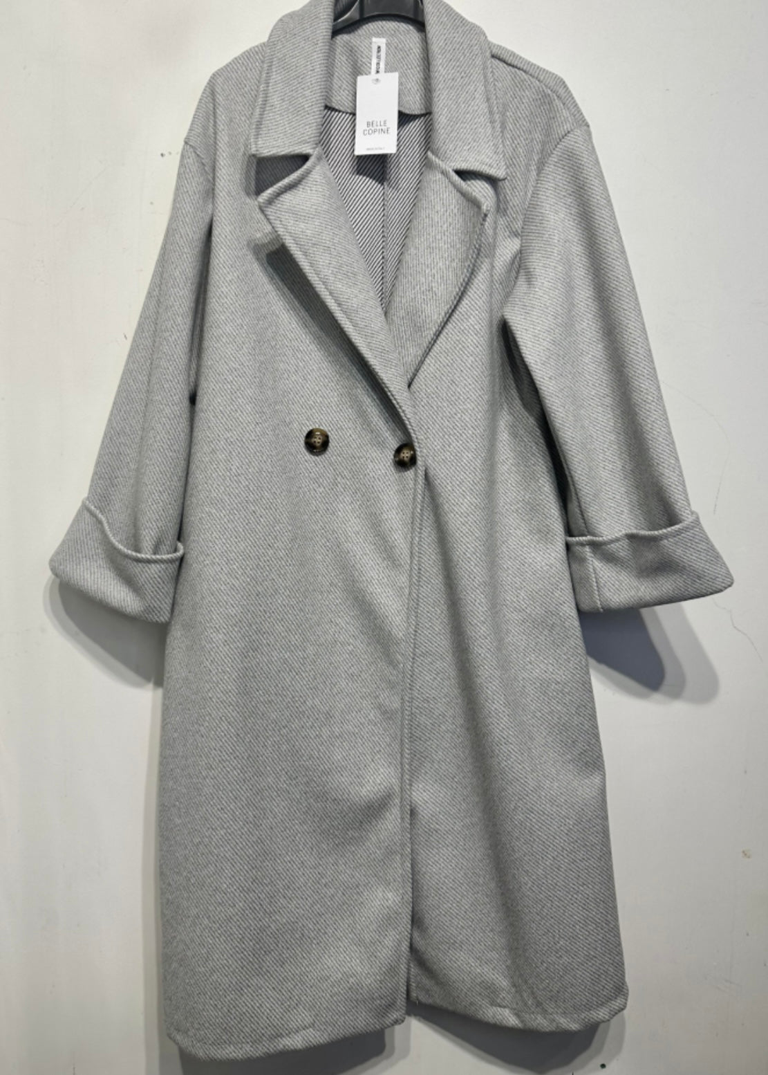 BANEL long gray coat