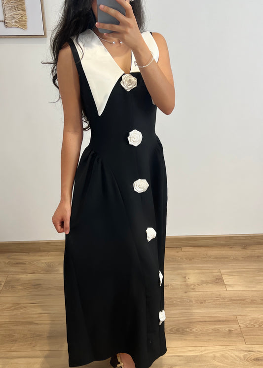 Robe noir LILIA