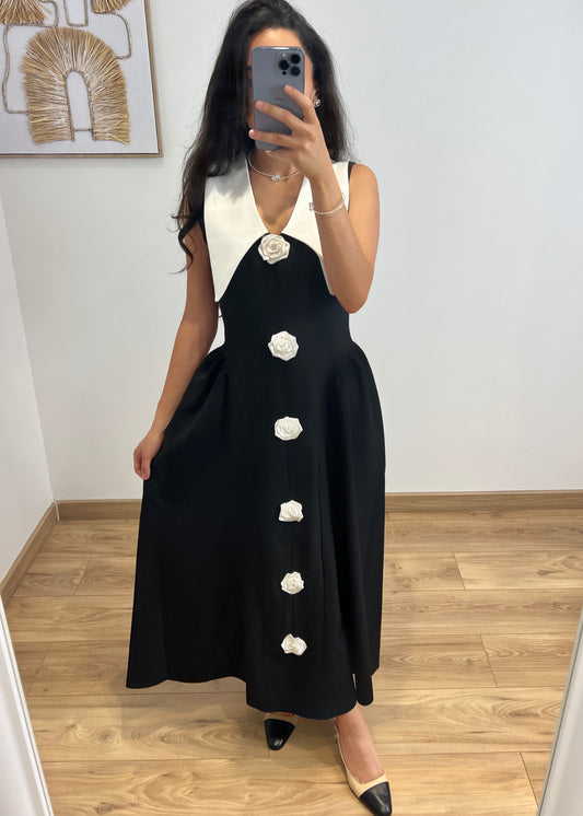 Robe noir LILIA