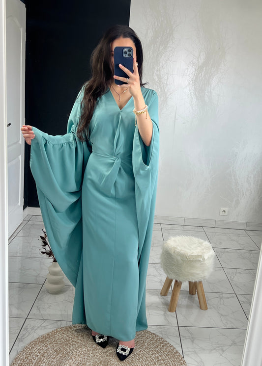 Robe MELINE vert d’eau