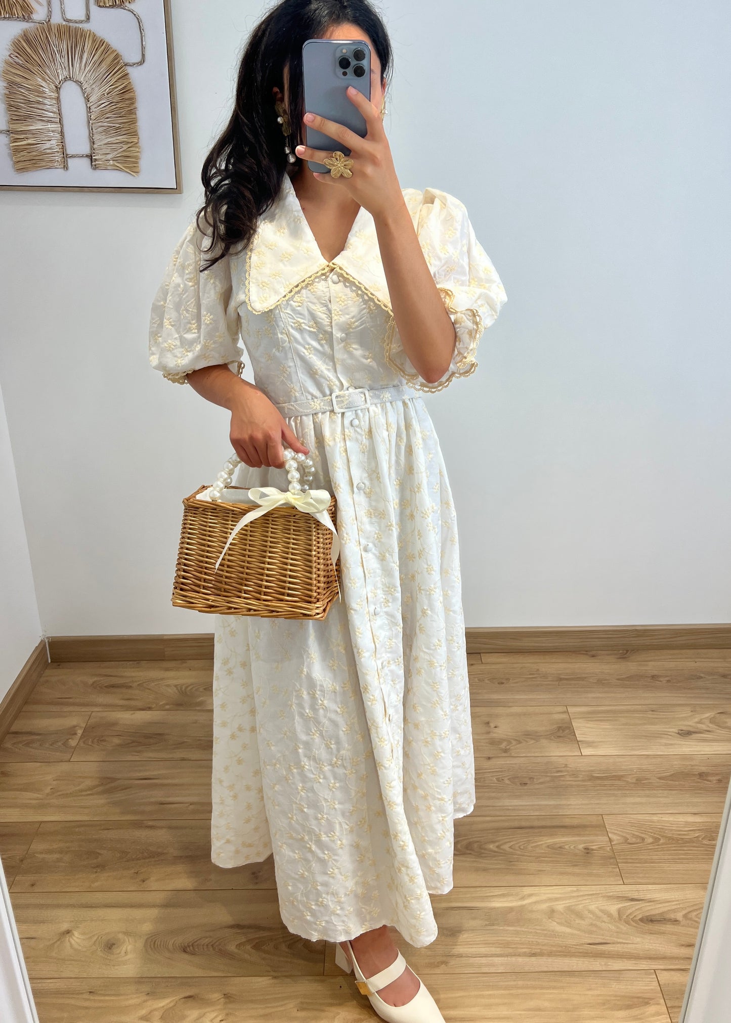 Robe blanche IMANI