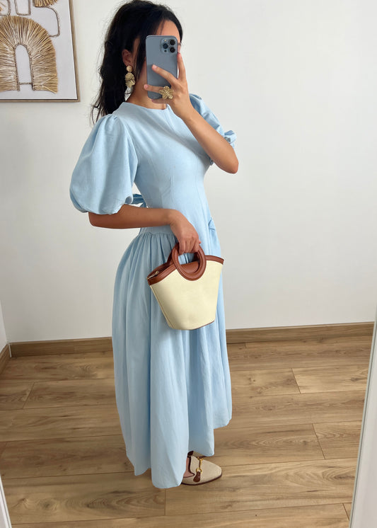 Robe bleue ANYA