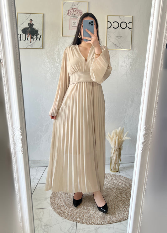 VANIA beige dress