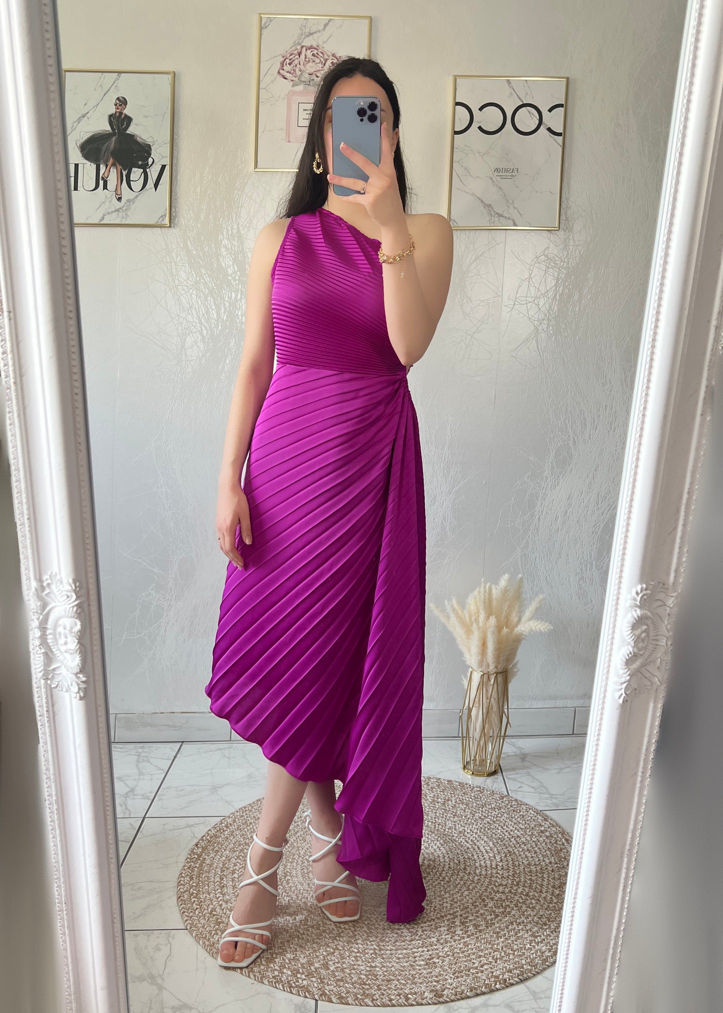 Robe SIMA violette