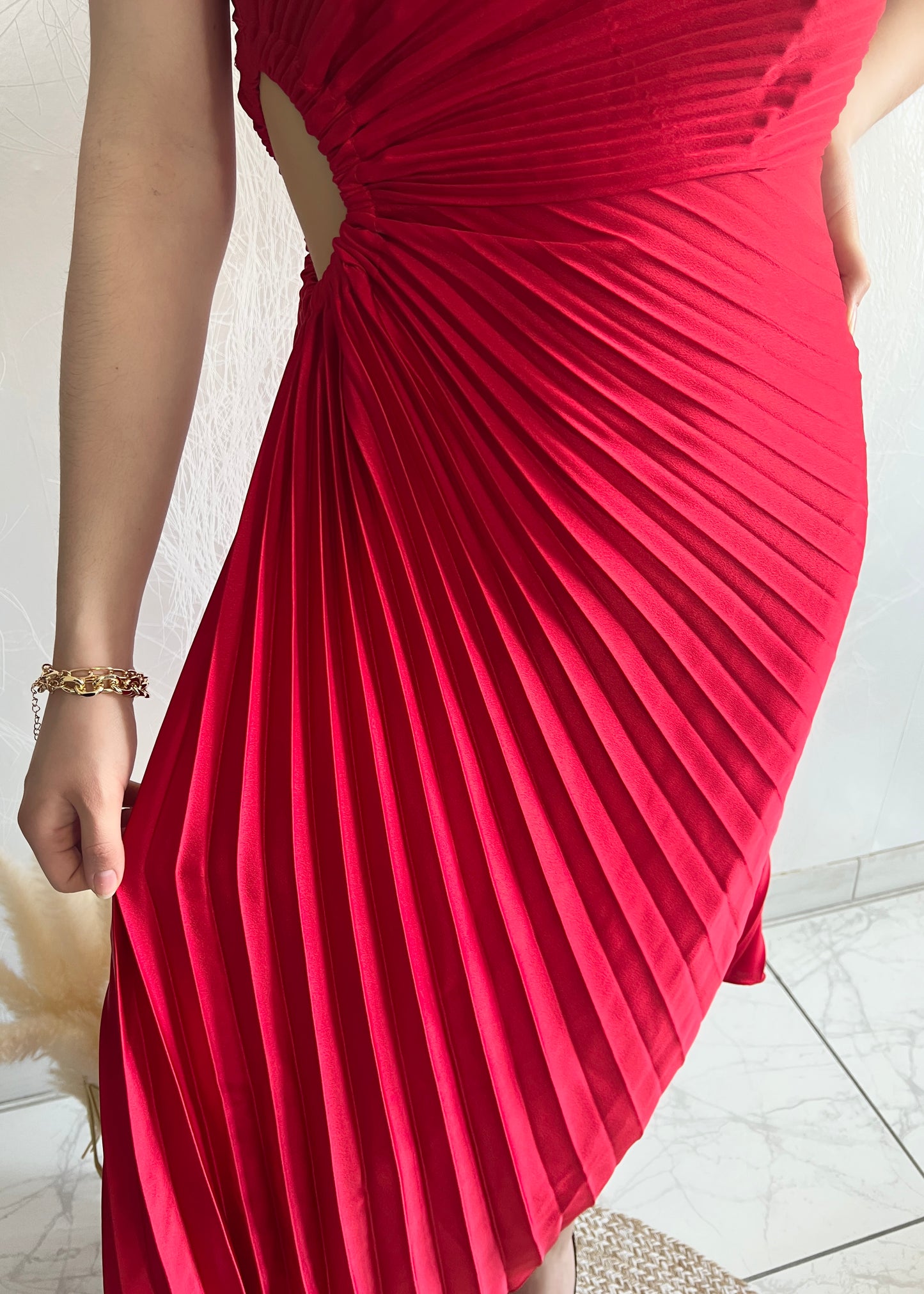 Red SIMA dress