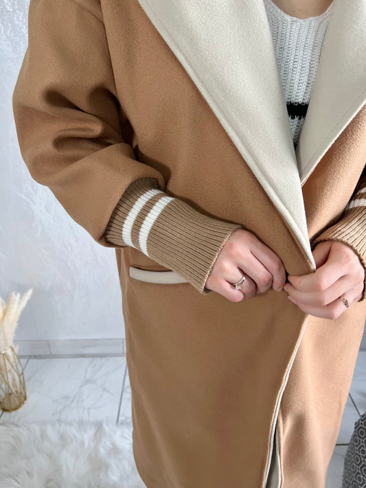 Manteau OVER camel