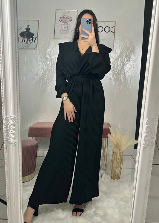 Black IRINA jumpsuit