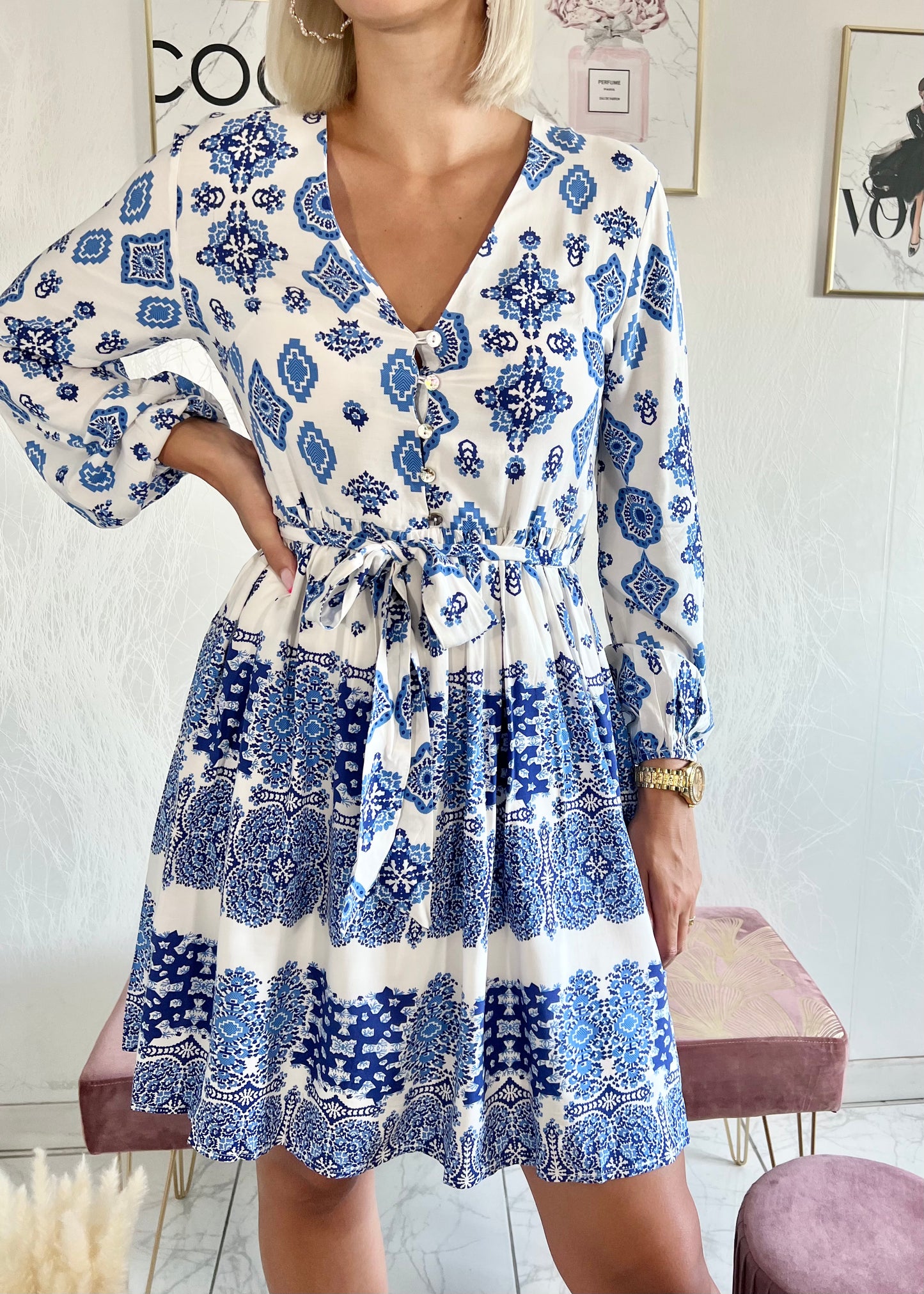 Robe GRACIA bleue