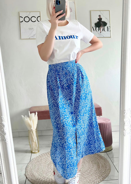 BELLE blue skirt