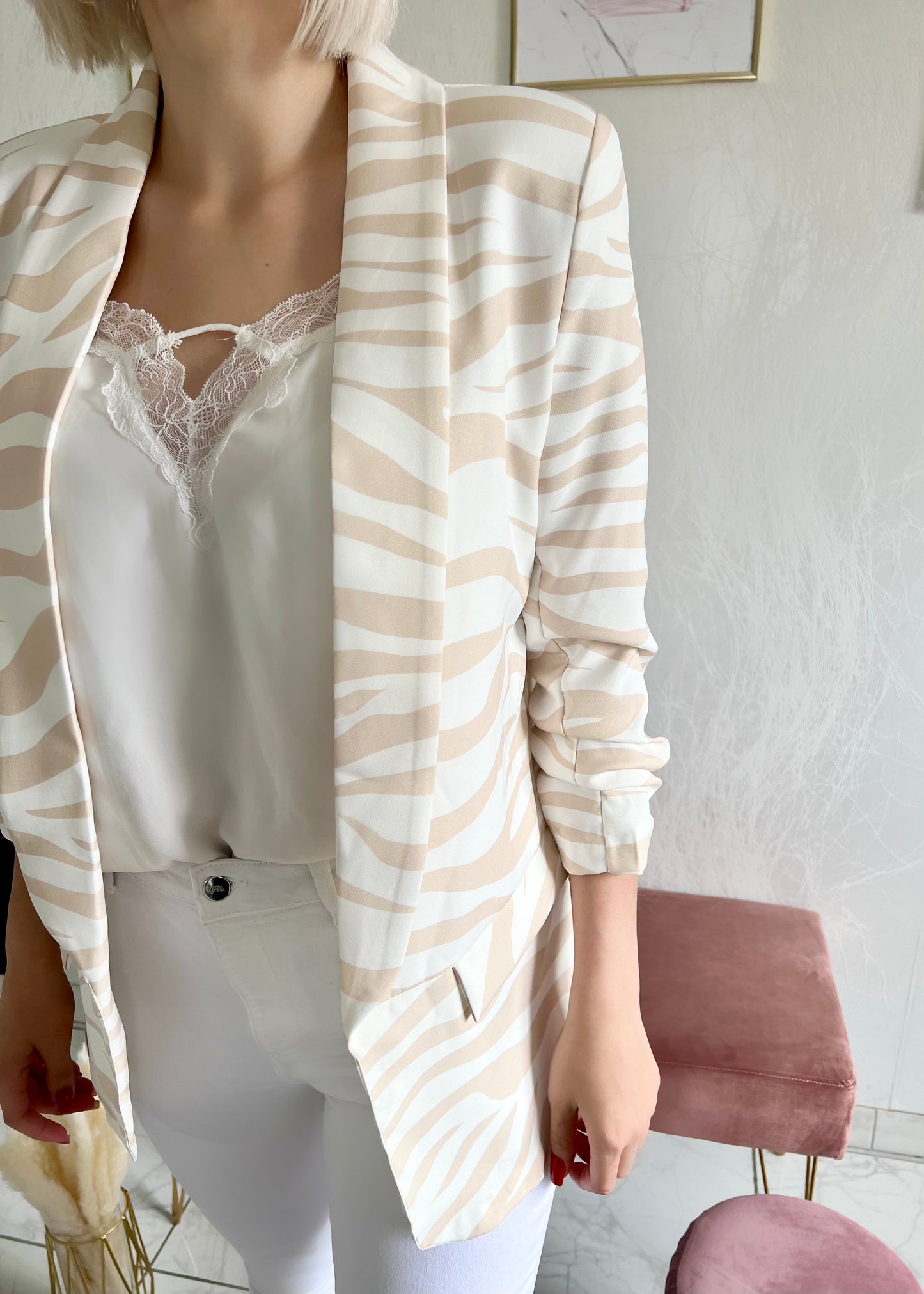 Veste ZEBRA beige