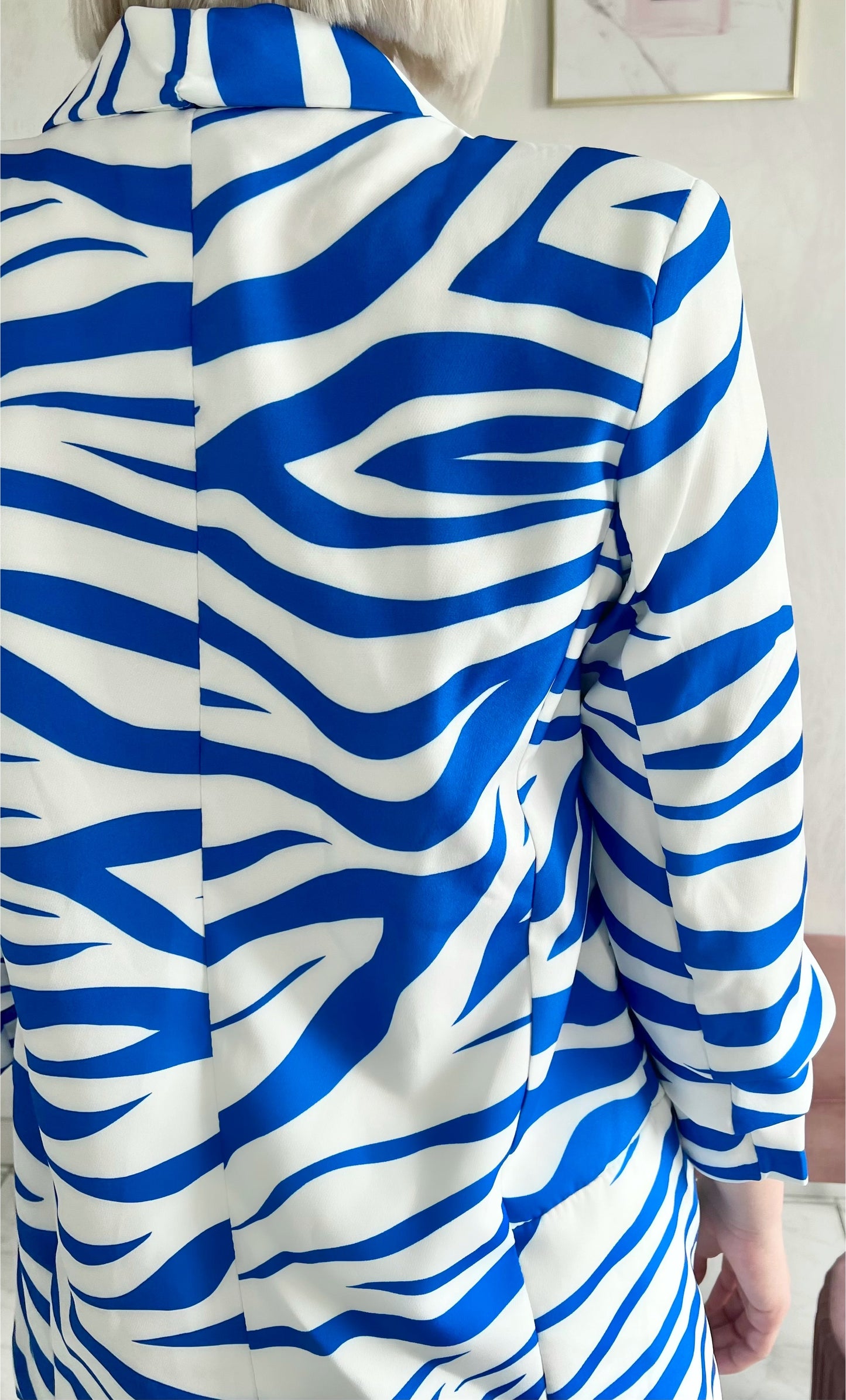 Veste ZEBRA bleu