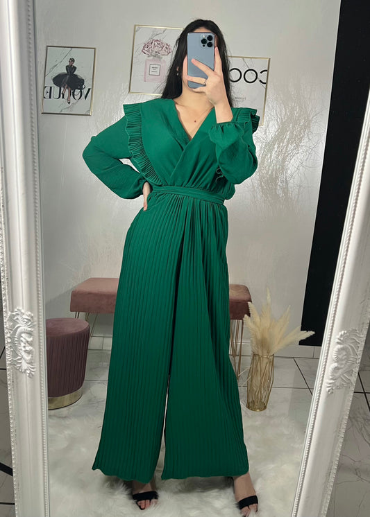 Green IRINA jumpsuit