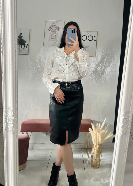 White BELMA blouse