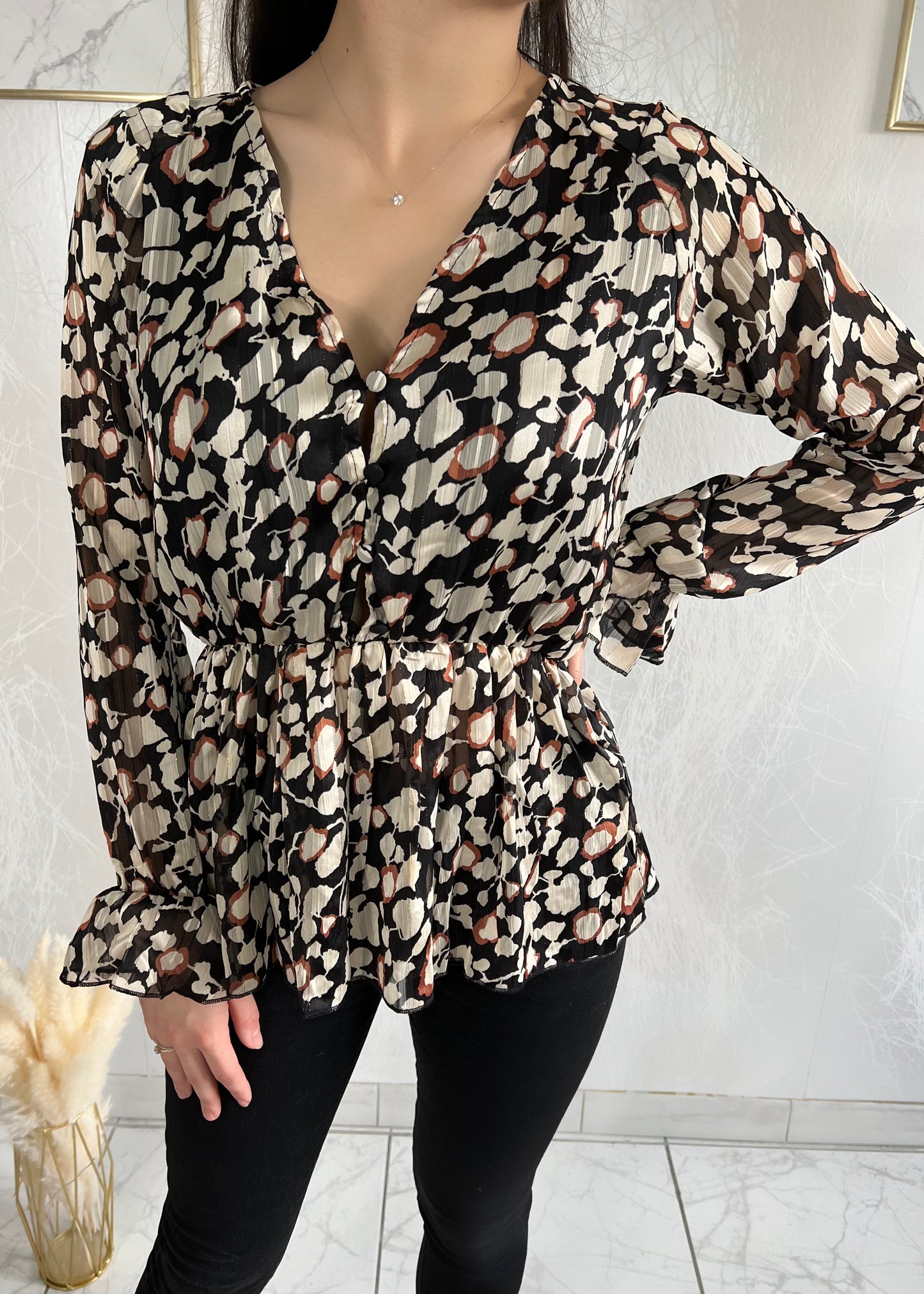 Blouse MAURINE noire