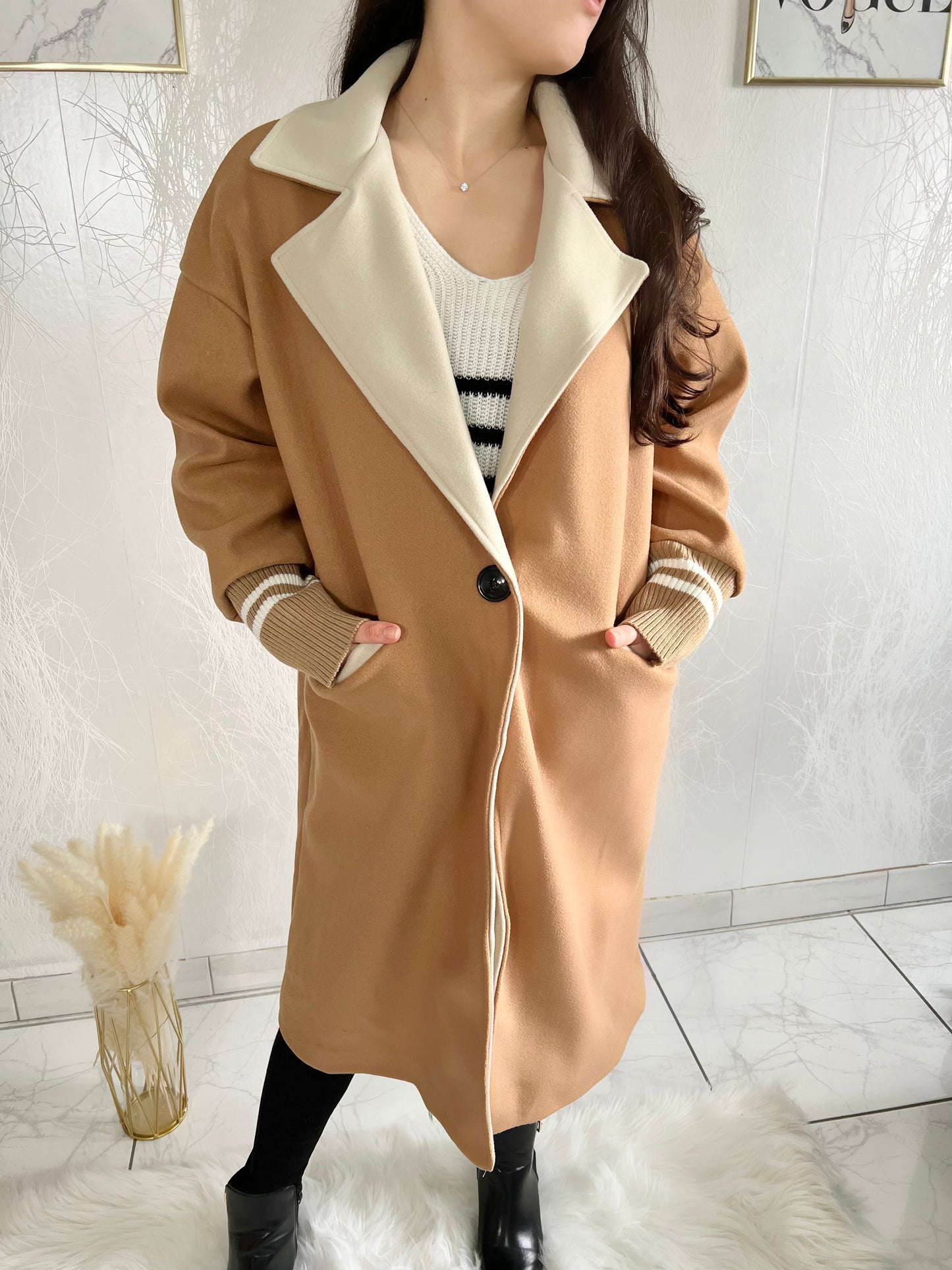 Manteau OVER camel